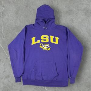 LSU Louisiana State University Tigers Medium Football College Hoodie Sweatshirt